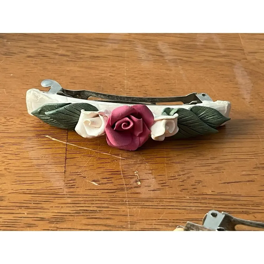 Vintage vtg barrette
